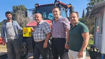 S&ouml;ke Ovası'nda ay&ccedil;i&ccedil;eği hasadı başladı