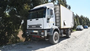 S&ouml;ke Ovası'nda yabancı plakalı iş makineleri heyecan oluşturdu