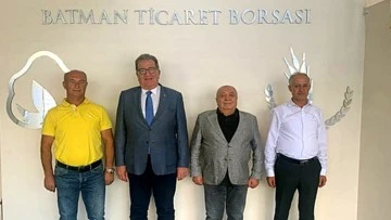 S&ouml;ke Ticaret Borsası Başkanı Sağel'in bu seferki rotası 'Batman' oldu