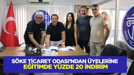 S&ouml;ke Ticaret Odası&rsquo;ndan &uuml;yelerine eğitimde y&uuml;zde 20 indirim