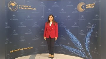 S&ouml;keli Kadın &Ccedil;ift&ccedil;i Nilg&uuml;n &Uuml;nsel, Aydın'ı temsil etti