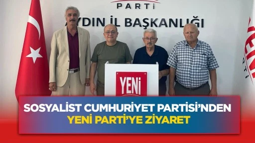 Sosyalist Cumhuriyet Partisi&rsquo;nden Yeni Parti&rsquo;ye ziyaret