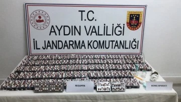 Sultanhisar&rsquo;da 6 bin adet sentetik uyuşturucu hap ele ge&ccedil;irildi
