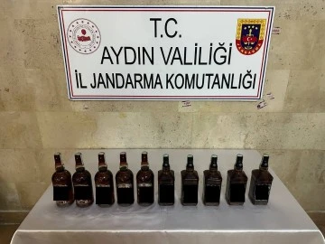 Ş&uuml;pheli ara&ccedil;tan bandrols&uuml;z alkol ele ge&ccedil;irildi
