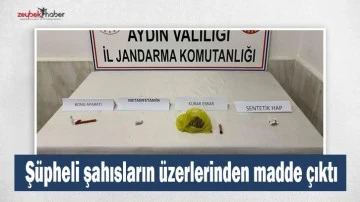 Ş&uuml;pheli şahısların &uuml;zerlerinden madde &ccedil;ıktı