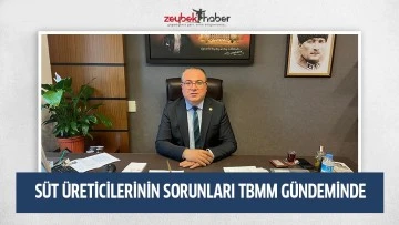 S&Uuml;T &Uuml;RETİCİLERİNİN SORUNLARI TBMM G&Uuml;NDEMİNDE