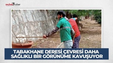 TABAKHANE DERESİ &Ccedil;EVRESİ DAHA SAĞLIKLI BİR G&Ouml;R&Uuml;N&Uuml;ME KAVUŞUYOR