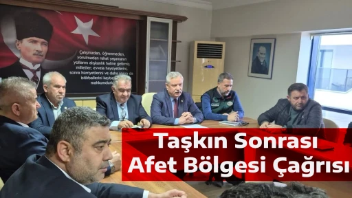 Taşkın Sonrası Afet B&ouml;lgesi &Ccedil;ağrısı