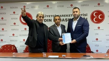 Tayfun Şan belediye meclis &uuml;yesi aday adayı oldu