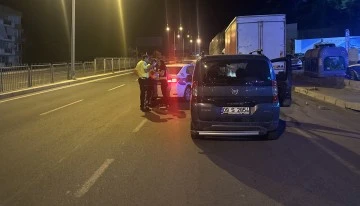 Ters şeritte kilometrelerce ilerledi