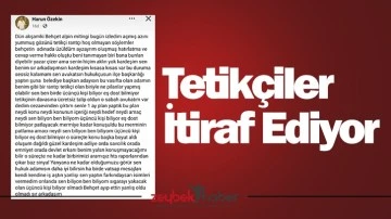 Tetik&ccedil;iler İtiraf Ediyor