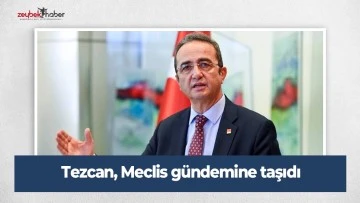 Tezcan Meclis g&uuml;ndemine taşıdı