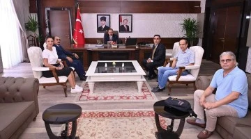 TİNGADER Aydın Şube Vali Canpolat&rsquo;ı Ziyaret Etti