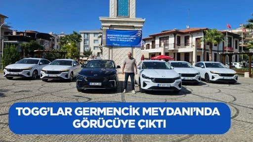 TOGG’lar Germencik Meydanı’nda görücüye çıktı