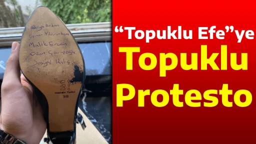 &ldquo;Topuklu Efe&rdquo;ye Topuklu Protesto