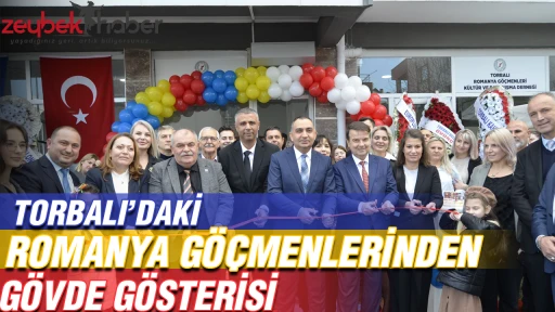 Torbalı&rsquo;daki Romanya g&ouml;&ccedil;menlerinden g&ouml;vde g&ouml;sterisi!