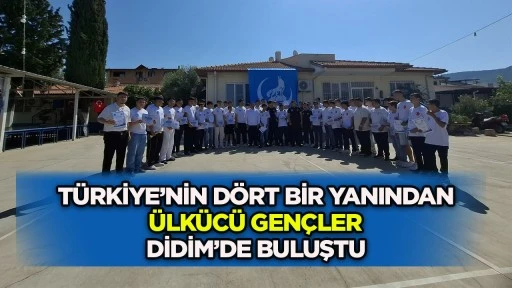 Türkiye’nin dört bir yanından ülkücü gençler Didim’de buluştu