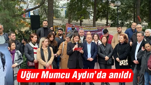 Uğur Mumcu Aydın&rsquo;da anıldı
