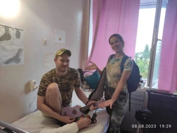 Ukrayna'daki savaşa karşı Kuşadası'ndan y&uuml;kselen &ccedil;ığlık