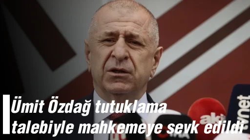 &Uuml;mit &Ouml;zdağ tutuklama talebiyle mahkemeye sevk edildi