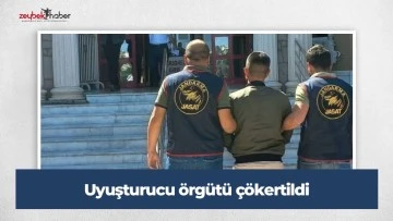 Uyuşturucu &ouml;rg&uuml;t&uuml; &ccedil;&ouml;kertildi