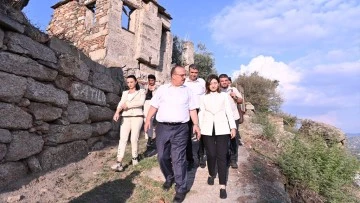 Vali Canbolat &Ccedil;ine ve Karpuzlu'da incelemelerde bulundu
