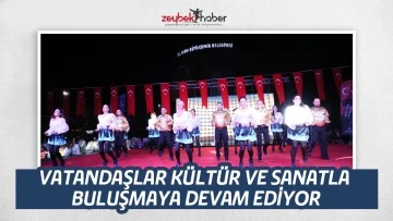 VATANDAŞLAR K&Uuml;LT&Uuml;R VE SANATLA BULUŞMAYA DEVAM EDİYOR