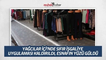 YAĞCILAR İ&Ccedil;İ&rsquo;NDE SIFIR İŞGALİYE UYGULAMASI KALDIRILDI, ESNAFIN Y&Uuml;Z&Uuml; G&Uuml;LD&Uuml;