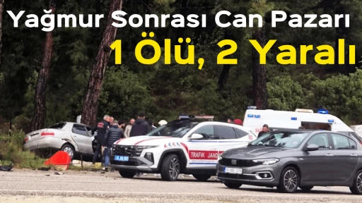 Yağmur Sonrası Can Pazarı: 1 &Ouml;l&uuml;, 2 Yaralı