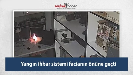 Yangın ihbar sistemi facianın &ouml;n&uuml;ne ge&ccedil;ti