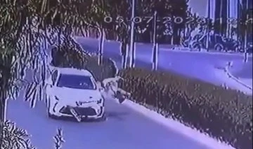 Yayaya &ccedil;arptı, arkasına bile bakmadı