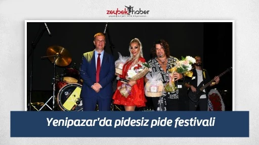Yenipazar'da pidesiz pide festivali