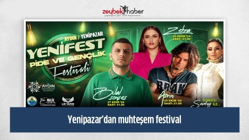 Yenipazar'dan muhteşem festival